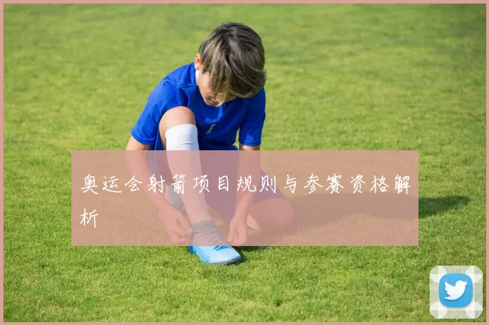 奥运会射箭项目规则与参赛资格解析